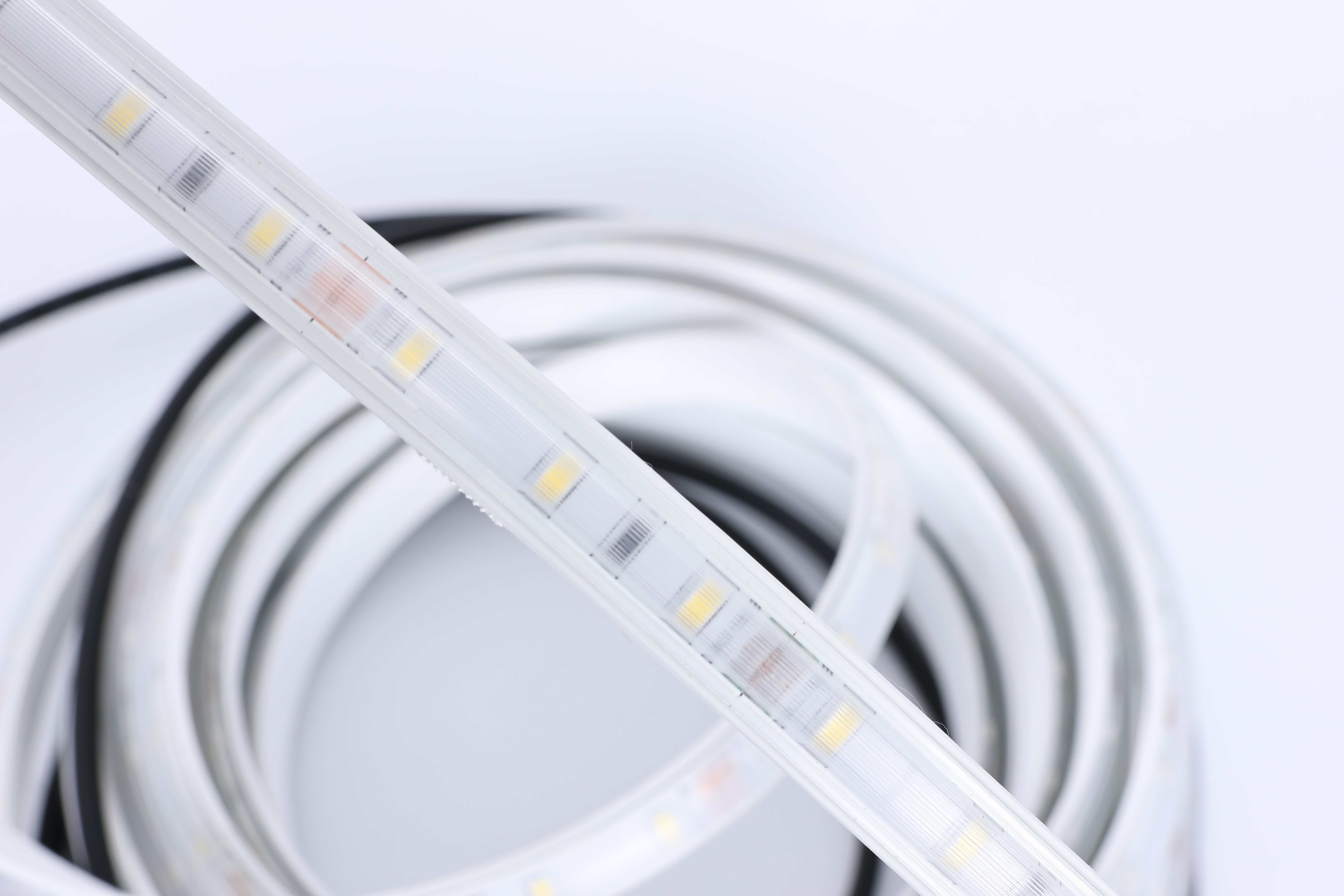 Solar Powered LED Strip Light Kit, Single Color with Button Control, IP65 for Outdoor Garden Lighting