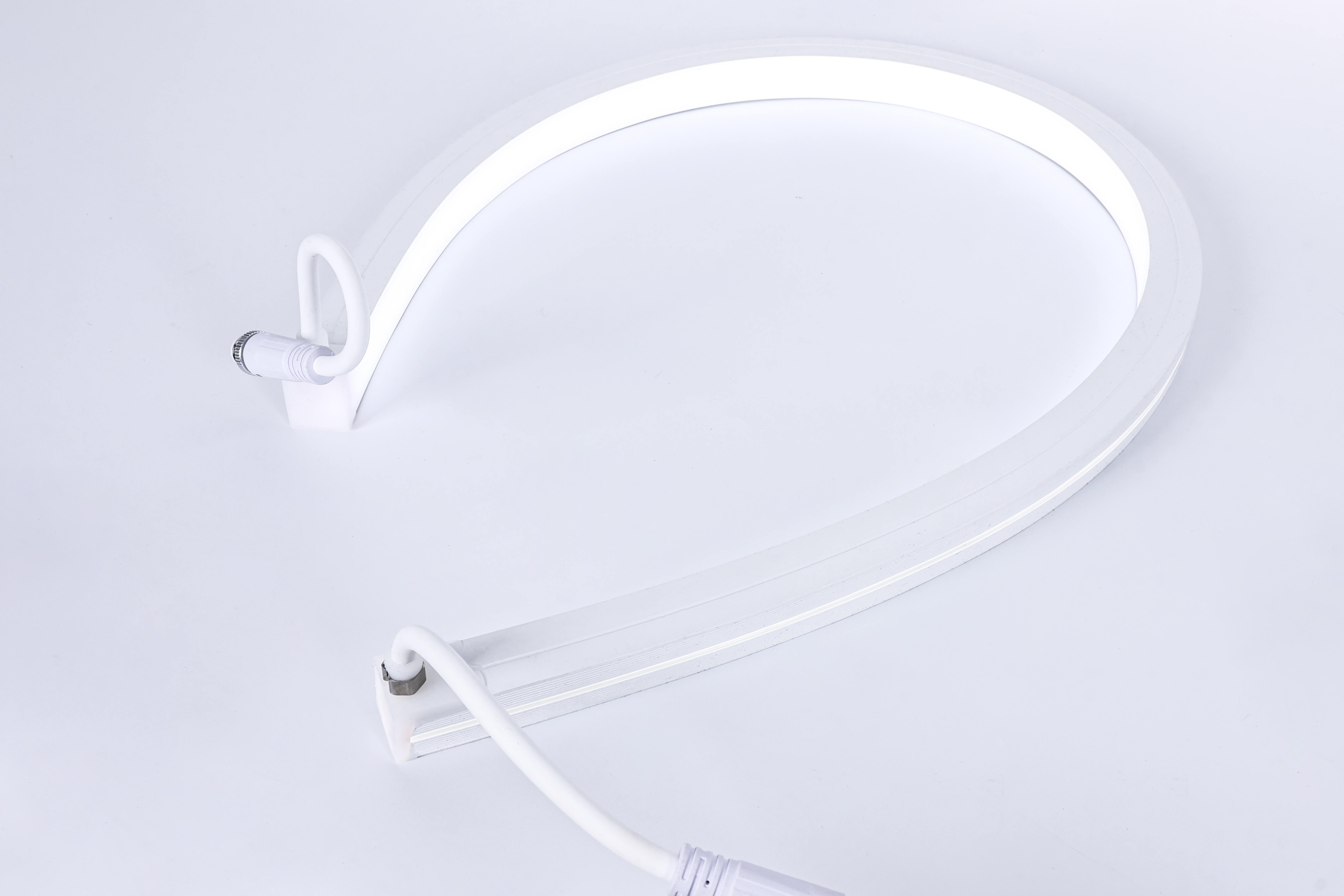 Silicone LED Neon Strip Light, DC 24V Tri-CCT 3-in-1, IP68 800 Lumens per Meter Flexible for Cove & Architectural Lighting