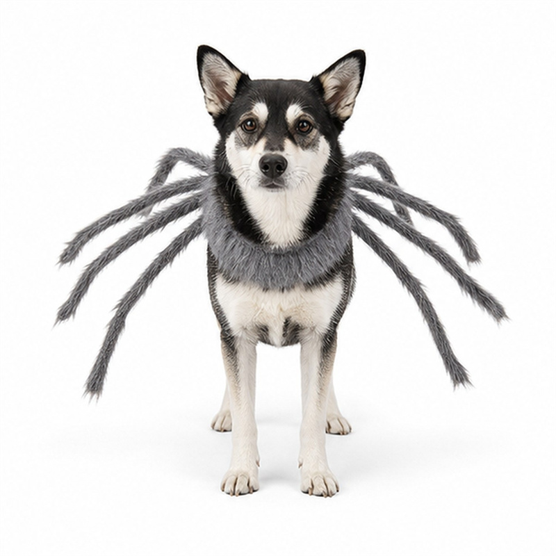 Colorful spider transformation costume