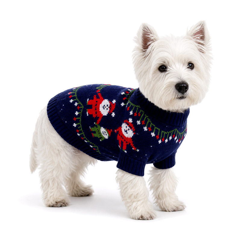 Black Santa Claus sweater