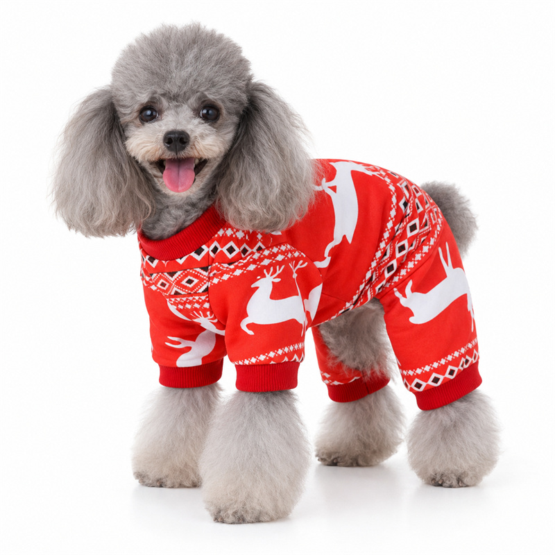 Red Christmas reindeer costume