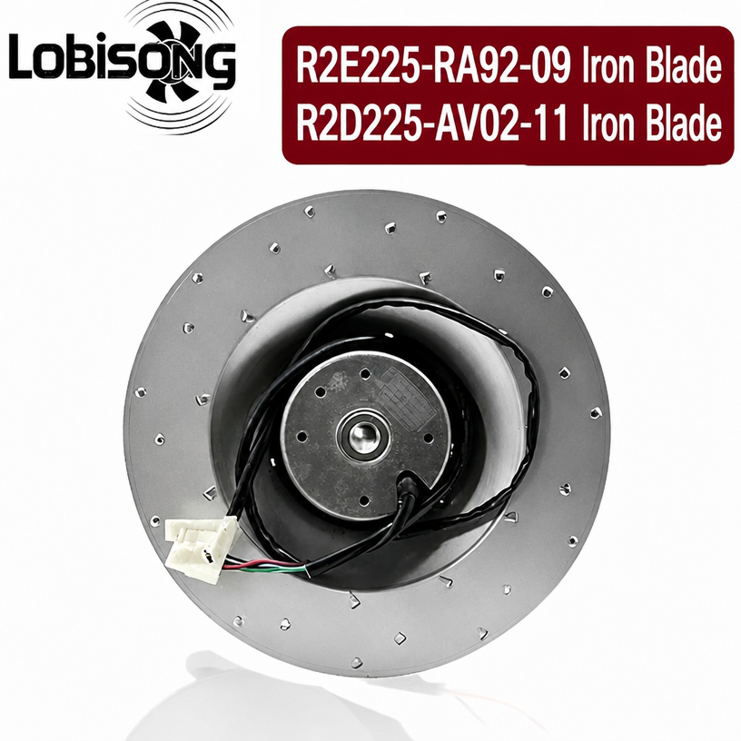 225FLW2, 225FLW3 iron blade backward-curved vortex centrifugal fan, Lebisen fan