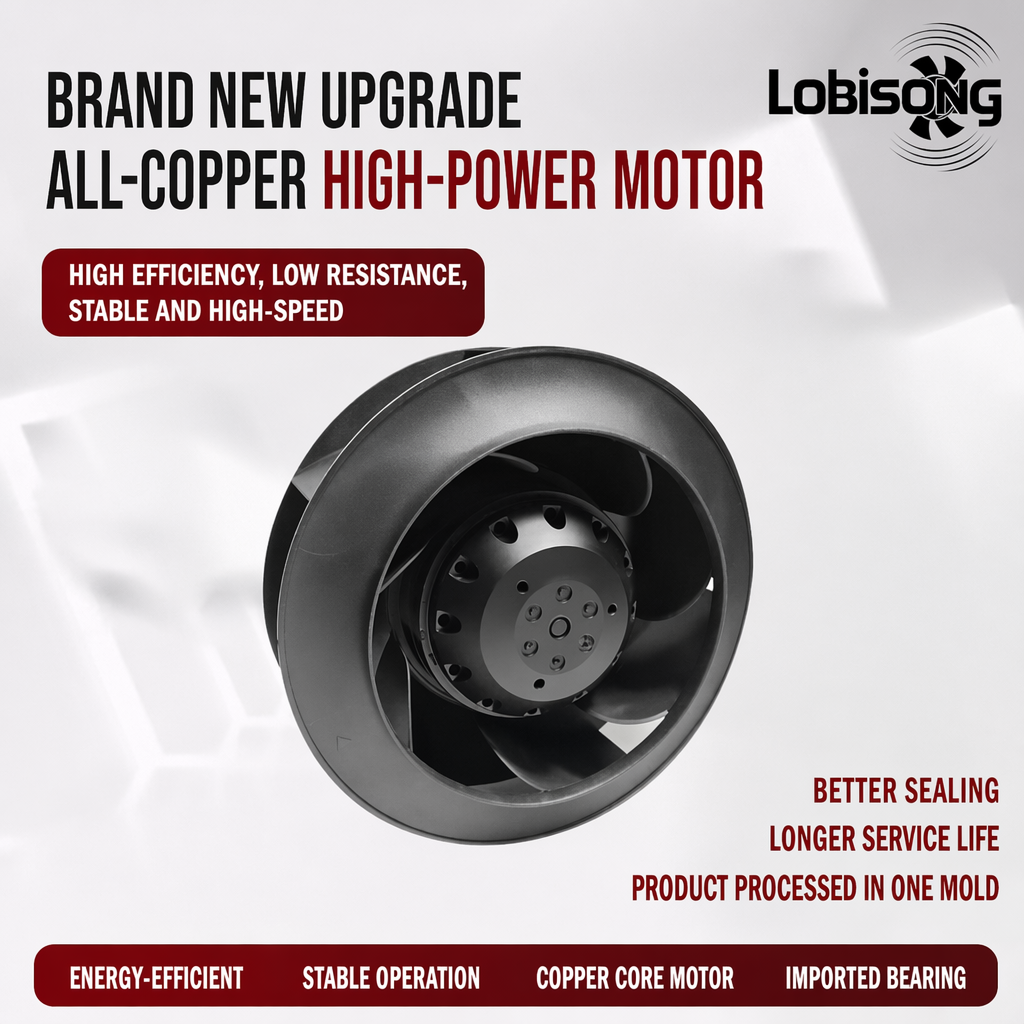Brand New R2E280-AE52-17 R2E280-AE52-05 280 Centrifugal Fan
