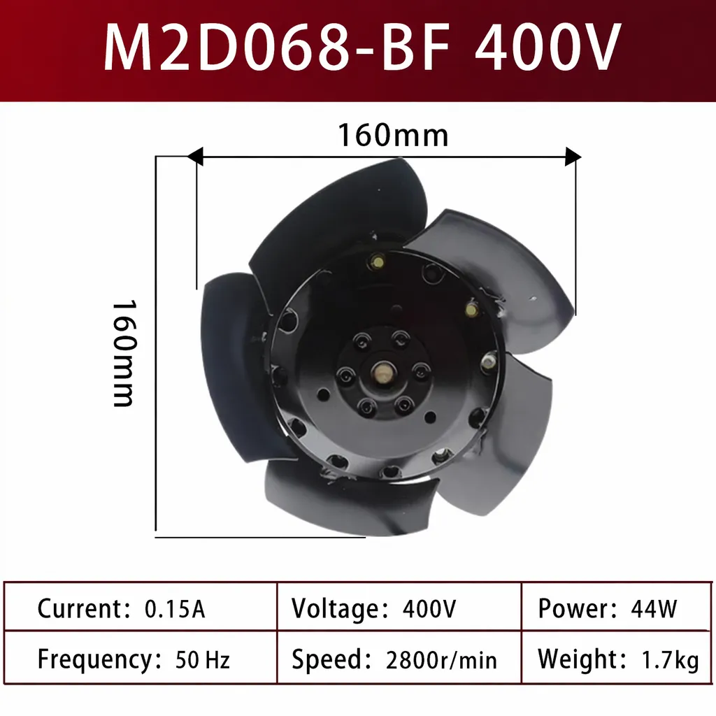 Why permanent magnet bldc motor reduce heat generation inside industrial fan drive units