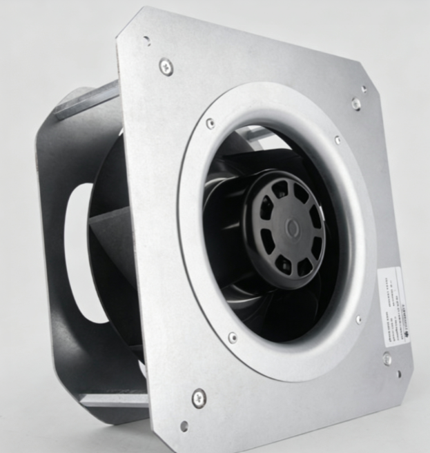 Lobisong 175mm EC Backward Curved Centrifugal Fan, Outer Rotor Centrifugal Blower for Air Purification, 230‑277V IP55 – LBBE3G175‑072PS‑01
