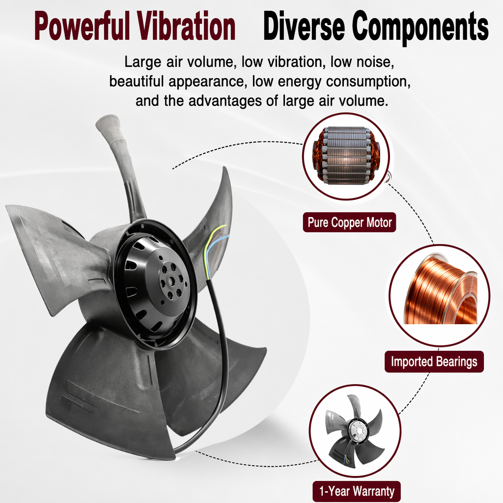 A4E300-AS72-01 Axial Fan, 230V, 300mm A4E300-AA01-60&01&48\n