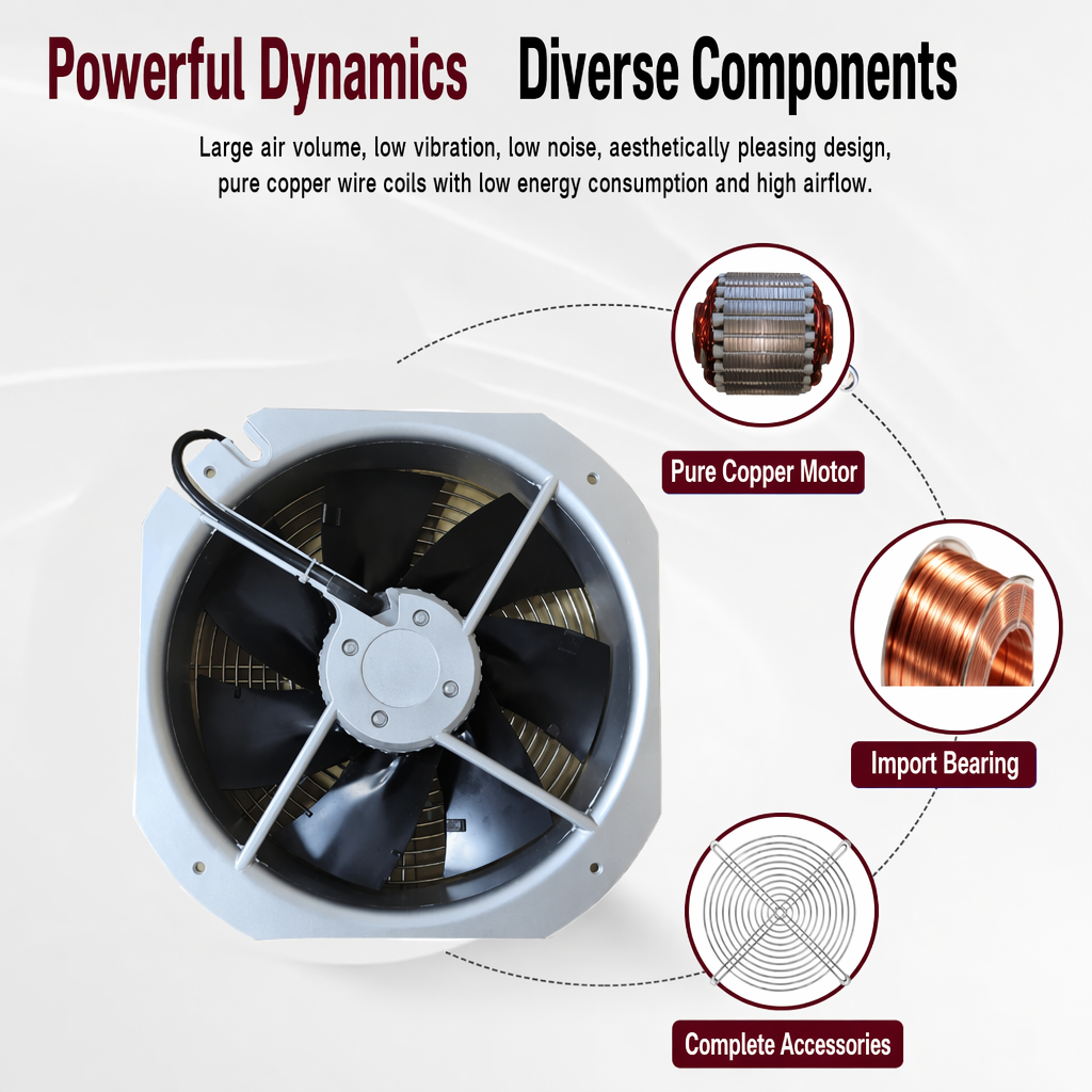 Brand New W2E250-HL06-01&05&06&10&11&13&19&20&21 28080 Fan\n