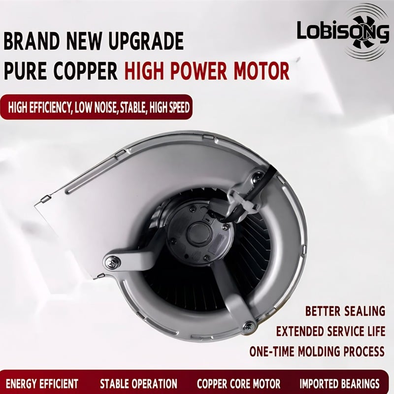 133FLJ2&3&4&5 146FLJ4&5 Double Inlet Air Conditioner Centrifugal Fan