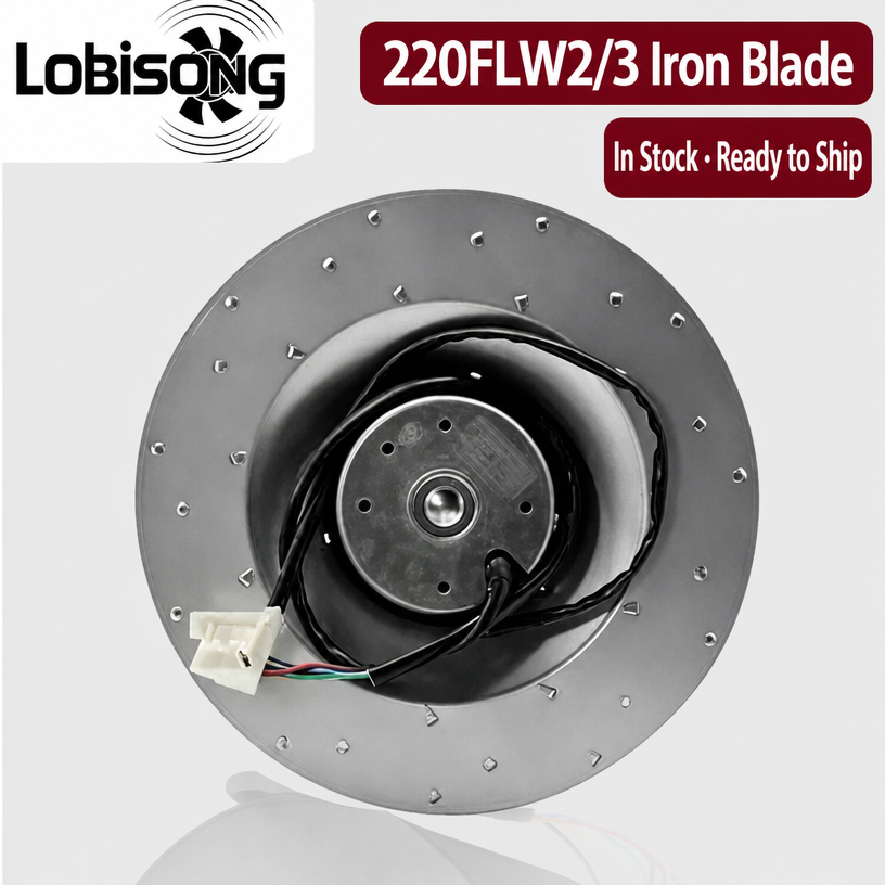 220FLW22R2E220-AB06-05R2D220-RB14-09 Iron Blade all-metal Turbine Centrifugal fan