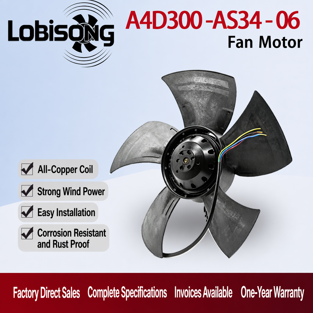 A4D300-AS34-06 A4D300-AS34-02 A4D300-AS34-11 400V 68/90W Fans\n