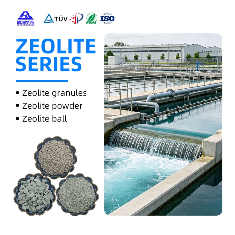 Natural Nano Zeolite Powder Effective Adsorption for Sewage Cement Water Clinoptilolite Granules Non-Metallic Minerals Product