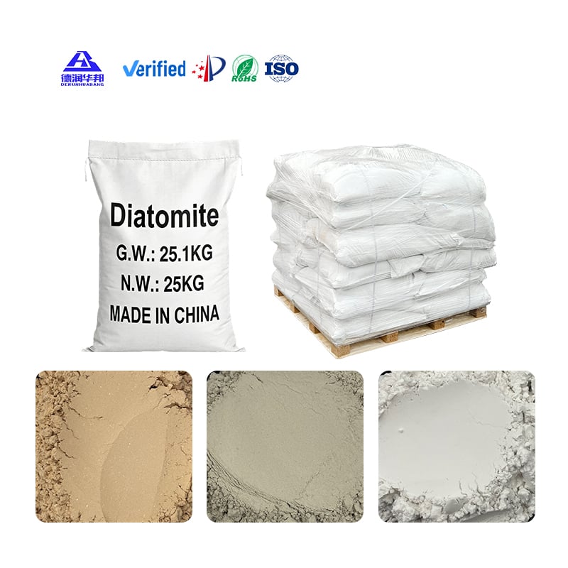 Diatomaceous Earth Powder Diatomite Granules CAS NO. 68855-54-9 Celite Celatom Soil 61790-53-2 for Agriculture