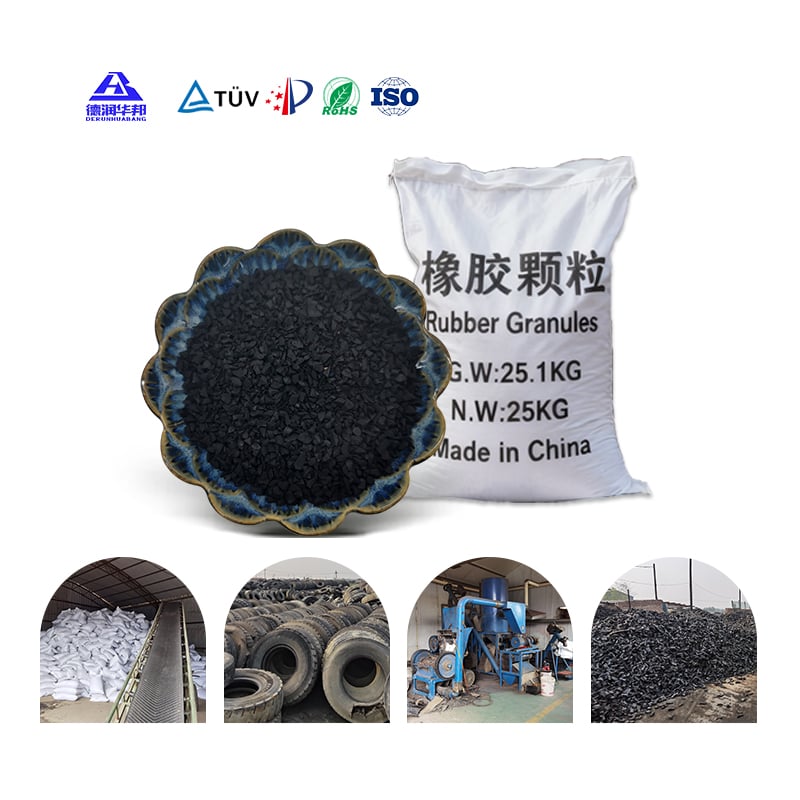 Recycled Crumb Waste Car Tyre Rubber Dust Rubber Powder