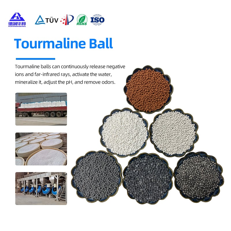 Water Filter Midea Alkaline Ceramic Ball Mineral Balls Tourmaline Cremic Balls for Drinking Water
