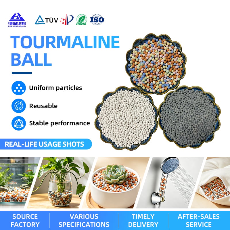 Water Filter Midea Alkaline Ceramic Ball Mineral Balls Tourmaline Cremic Balls for Drinking Water