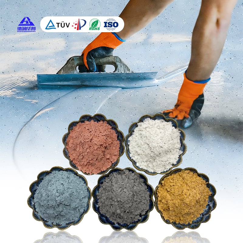 Rock slice for Floor Tiles Coatings  Composite Multicolored mica flake