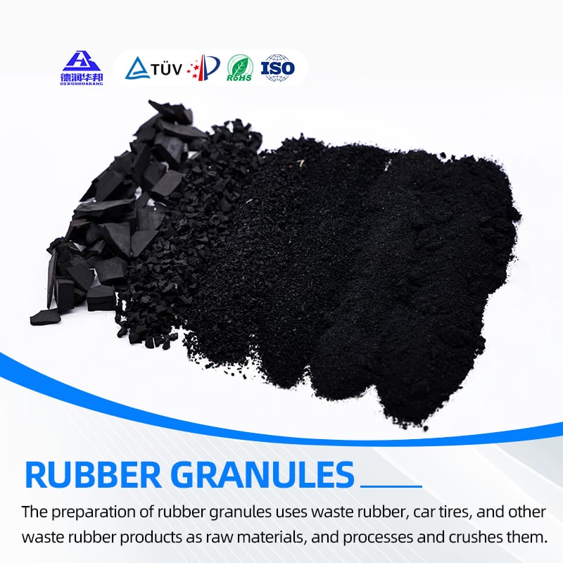 گُرد رubber بازیافتی از لاستیک خراب شده چرخ ماشین