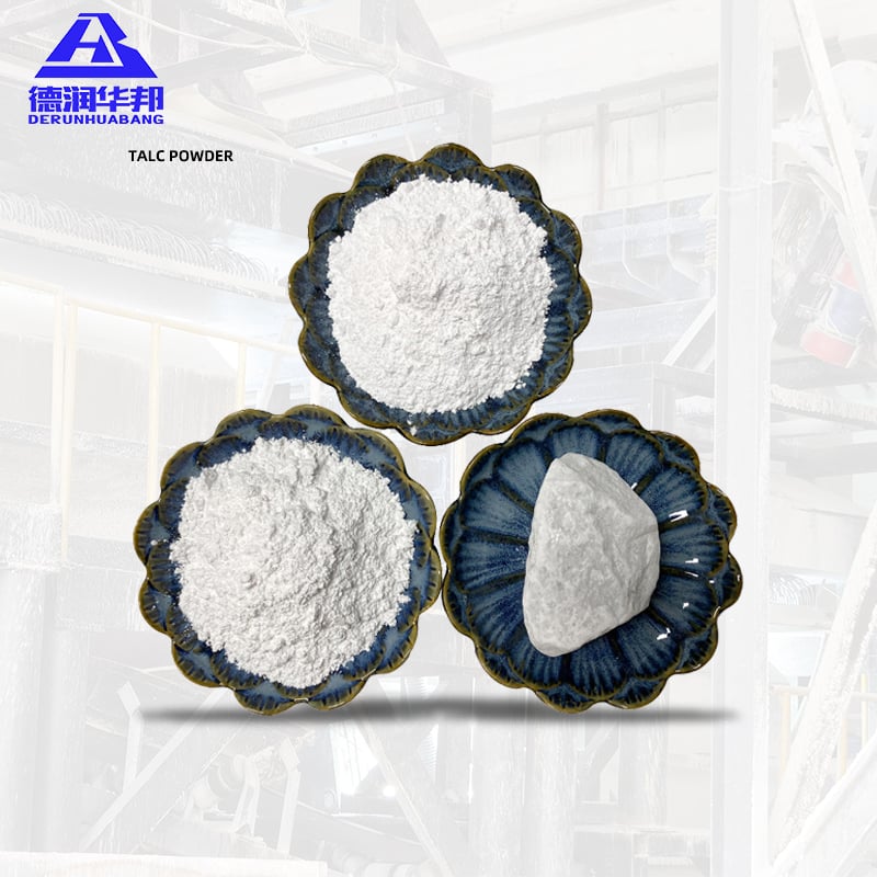 Talc powder for cosmetic loose powder formulation to enhance texture softness and improve oil absorption while maintaining product stability and preventing caking during storage