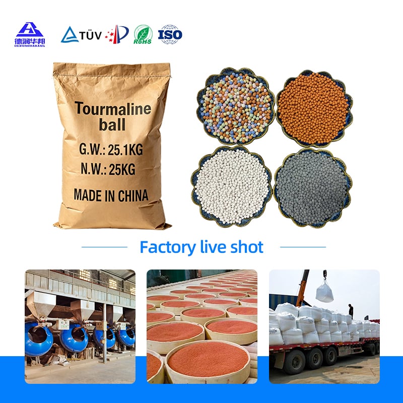 Water Filter Midea Alkaline Ceramic Ball Mineral Balls Tourmaline Cremic Balls for Drinking Water