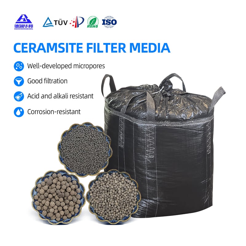 The Supply of Bio-ceramite Filter Material for Aeration Filter Is Stable and Moisture-proof