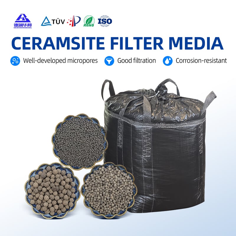 The Supply of Bio-ceramite Filter Material for Aeration Filter Is Stable and Moisture-proof
