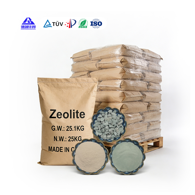 White Food Grade Zeolite Clinoptilolite Powder Green Zeolite Supply with SiO2 MF Competitive Price
