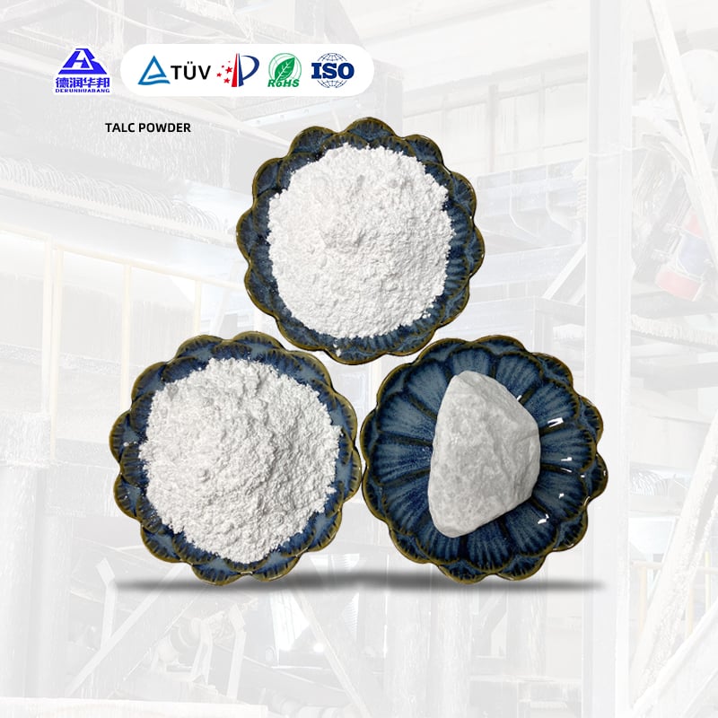 Huabang 93% Whiteness High Quality Talc powder  Coating Rubber Superfine