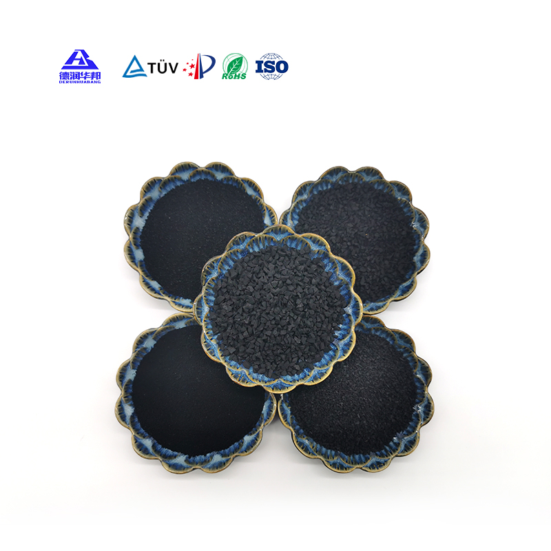 Huabang Recycled EPDM Rubber Powder Granule Black Asphalt Building Material Tire Granule Runway Cushion Waterproof Coil