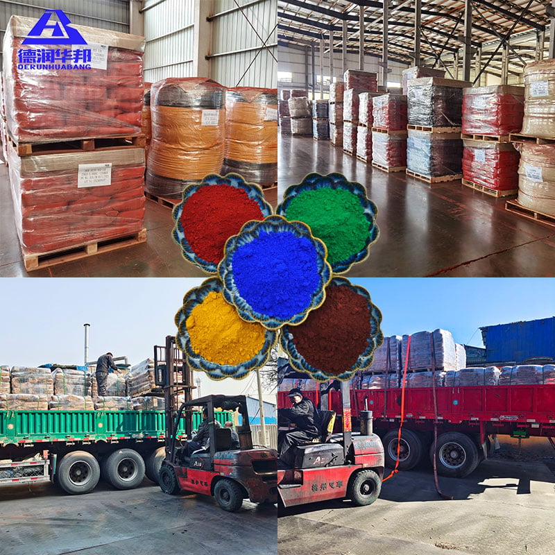 From Warehouse Vaults to Port Vessels Unleashing the Safe Journey of Iron Oxide Pigments