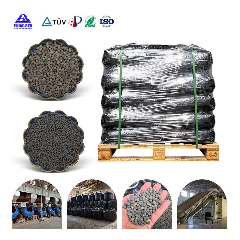 Bio Ceramic Filter Media Special Filter Material For Industrial And Domestic Sewage Advanced Treatment