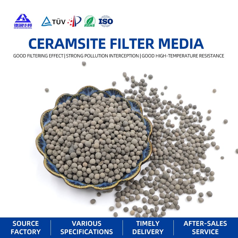 High Efficiency Biofilm Ceramic Filter Media Ammonia Nitrogen COD Removal Drinking Water Purification Filler