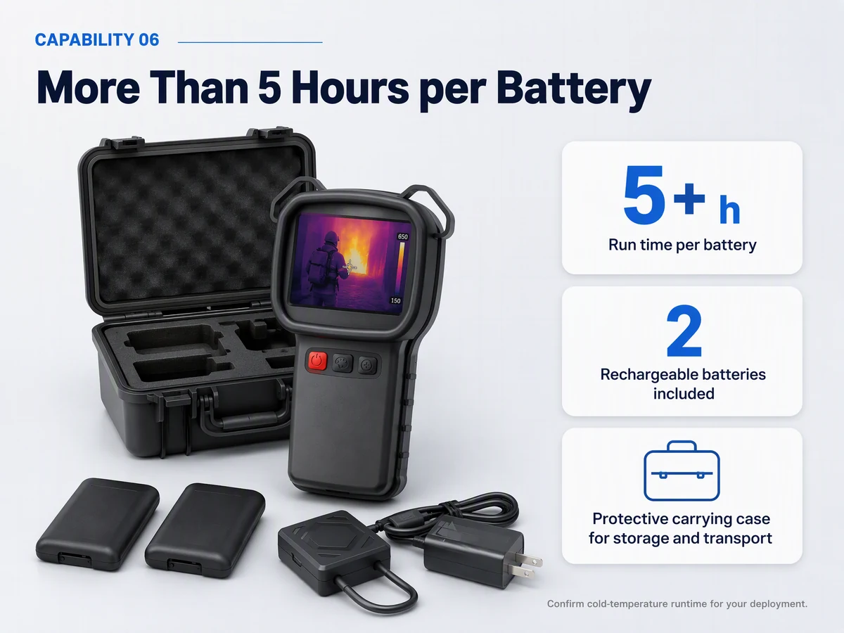 Battery accessories and carrying case