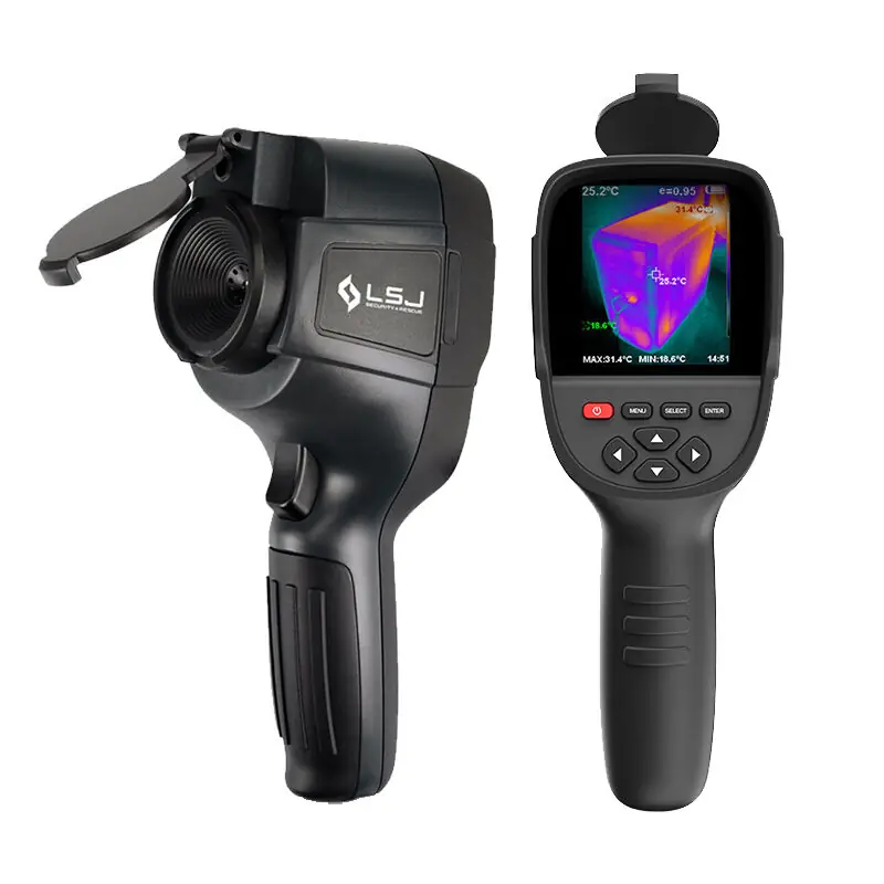 LSJ thermal imaging camera models ranging from 120x90 to 384x288 IR resolution for firefighting, leak detection and maintenance applications