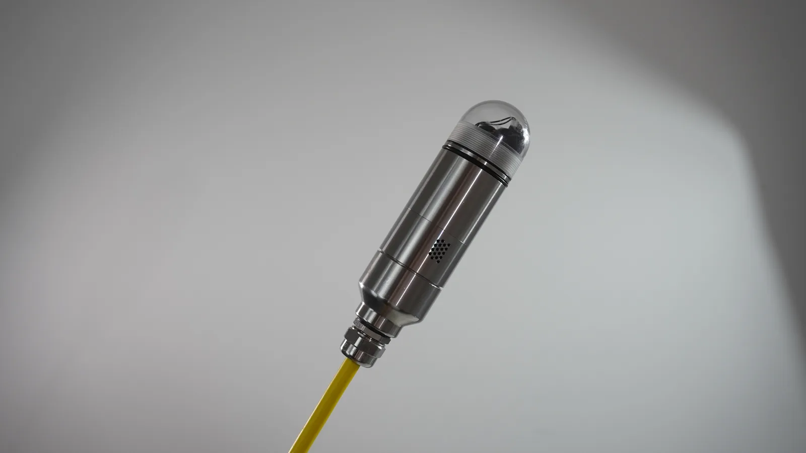 LSJ CAMB-V500 waterproof rotating probe on 25 metre cable for deep well shaft and pipe search