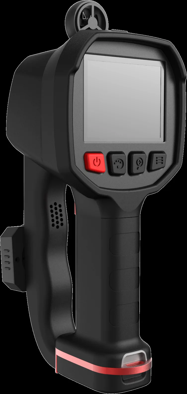 LSJ MF-500 handheld compound firefighting thermal imaging camera with 3.5 inch display and large glove-friendly buttons