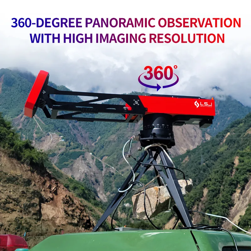 360-degree panoramic ArcSAR observation with high imaging resolution for slope stability monitoring