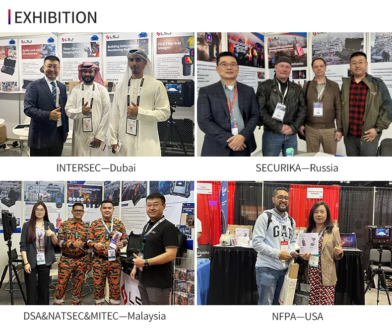 LSJ radar exhibited at INTERSEC Dubai, SECURIKA Russia, MITEC Malaysia and NFPA USA in 2024