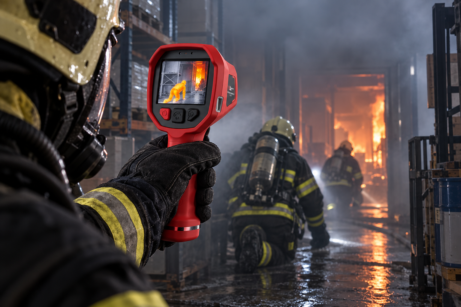 Structural firefighting and search operations