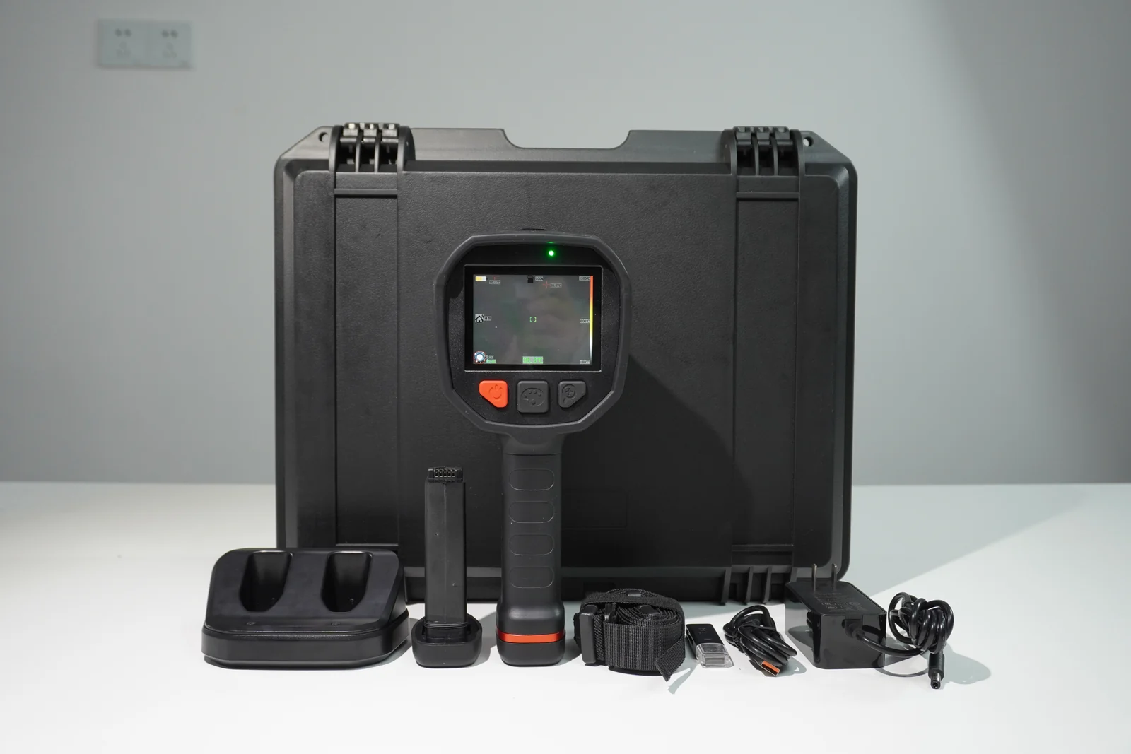 Battery accessories and carrying case