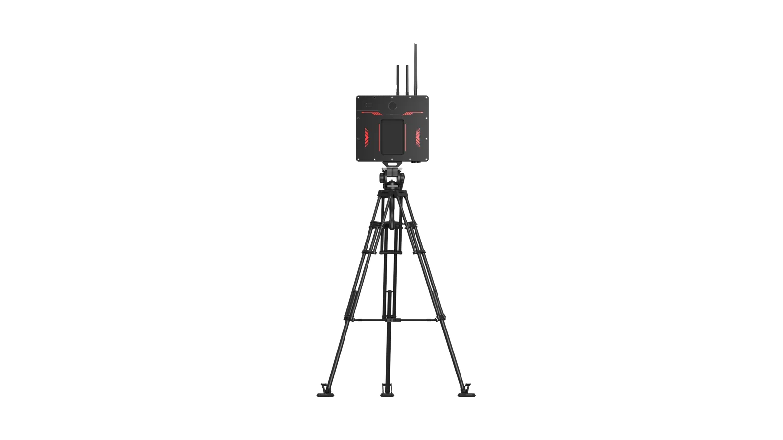 Langsenji HXDMR-300 building deformation monitoring radar on a field tripod