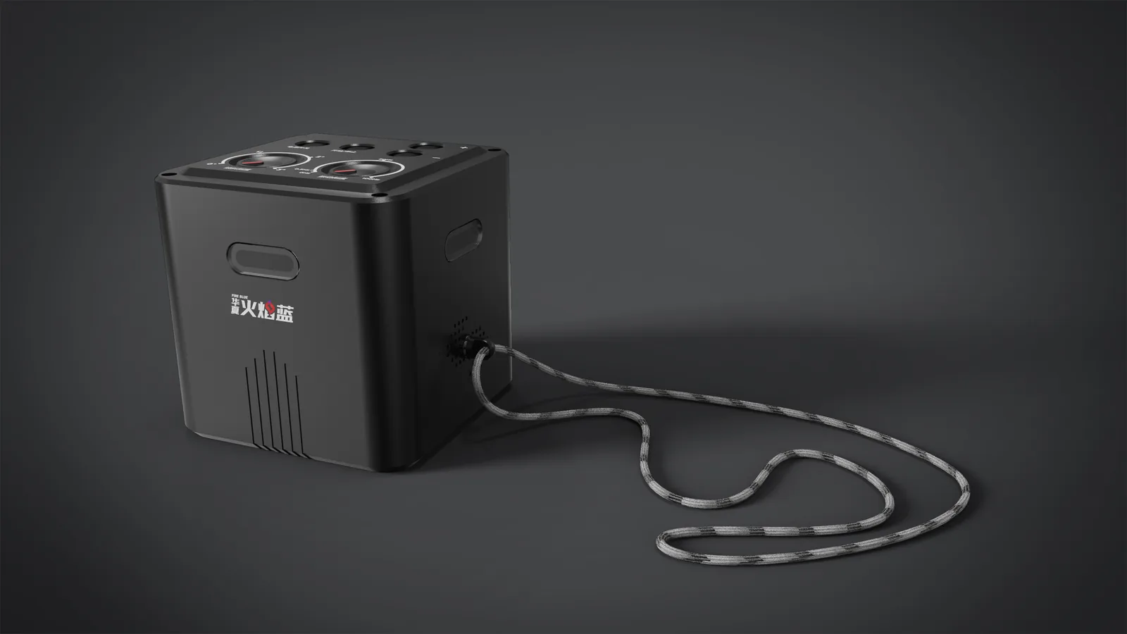 LSJ LS-D01 multifunction aftershock alarm with static rope tether for anchoring on unstable debris