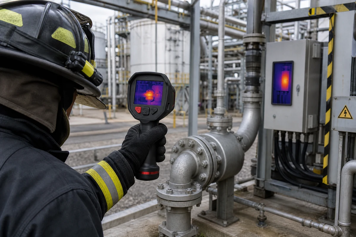 Industrial site inspection and emergency response