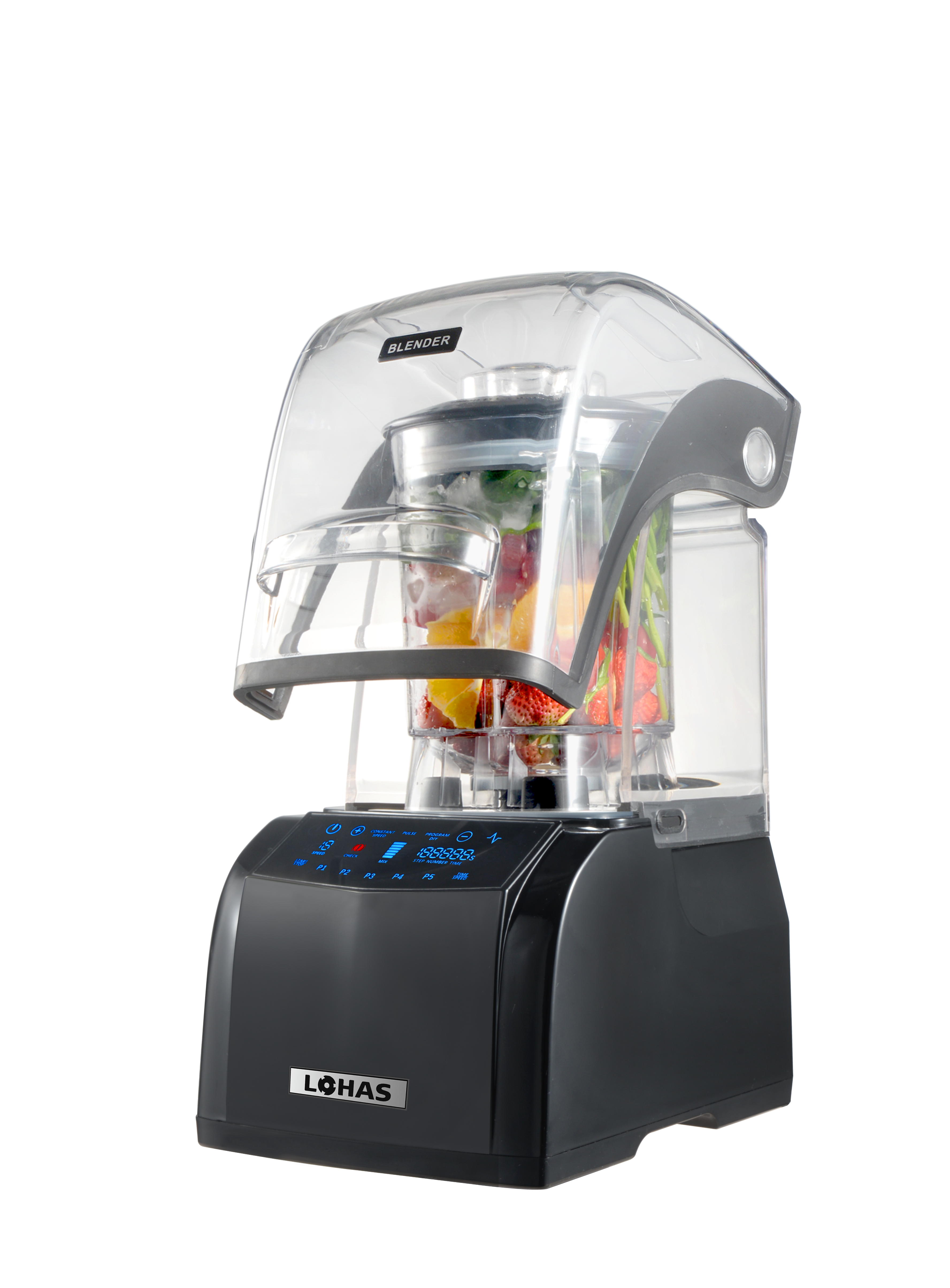 Combine-K118TS 전문 상업용 블렌더 2200W 강력한 주방 기계 대형 상업용 블렌더