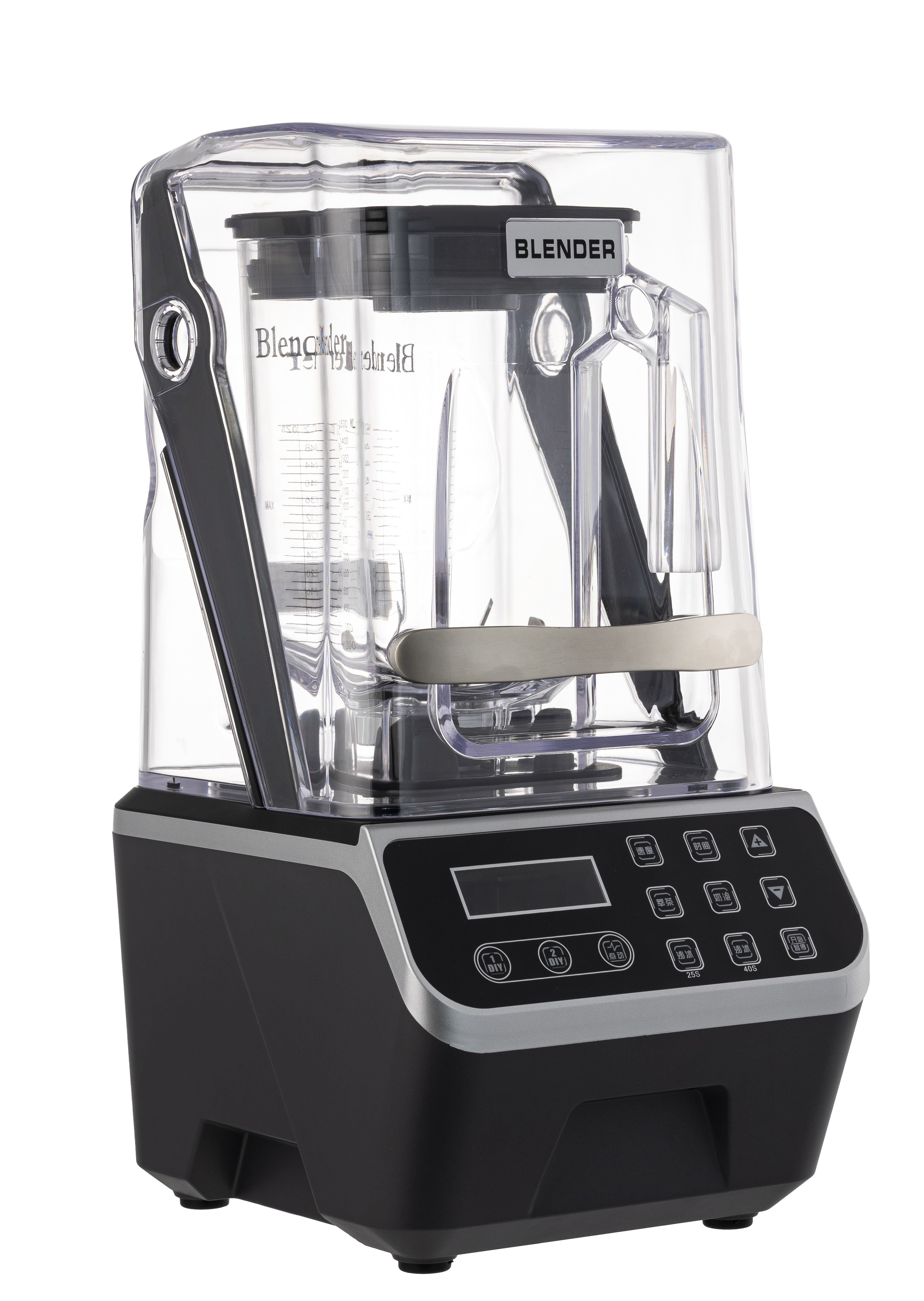 combine-K68TS Yüksek Hızlı Ticari Karıştırıcı Hepsi Bir Arada Profesyonel 9 Hız & 5 Buton Fonksiyonu Sarsıntılar ve Smoothie'ler için