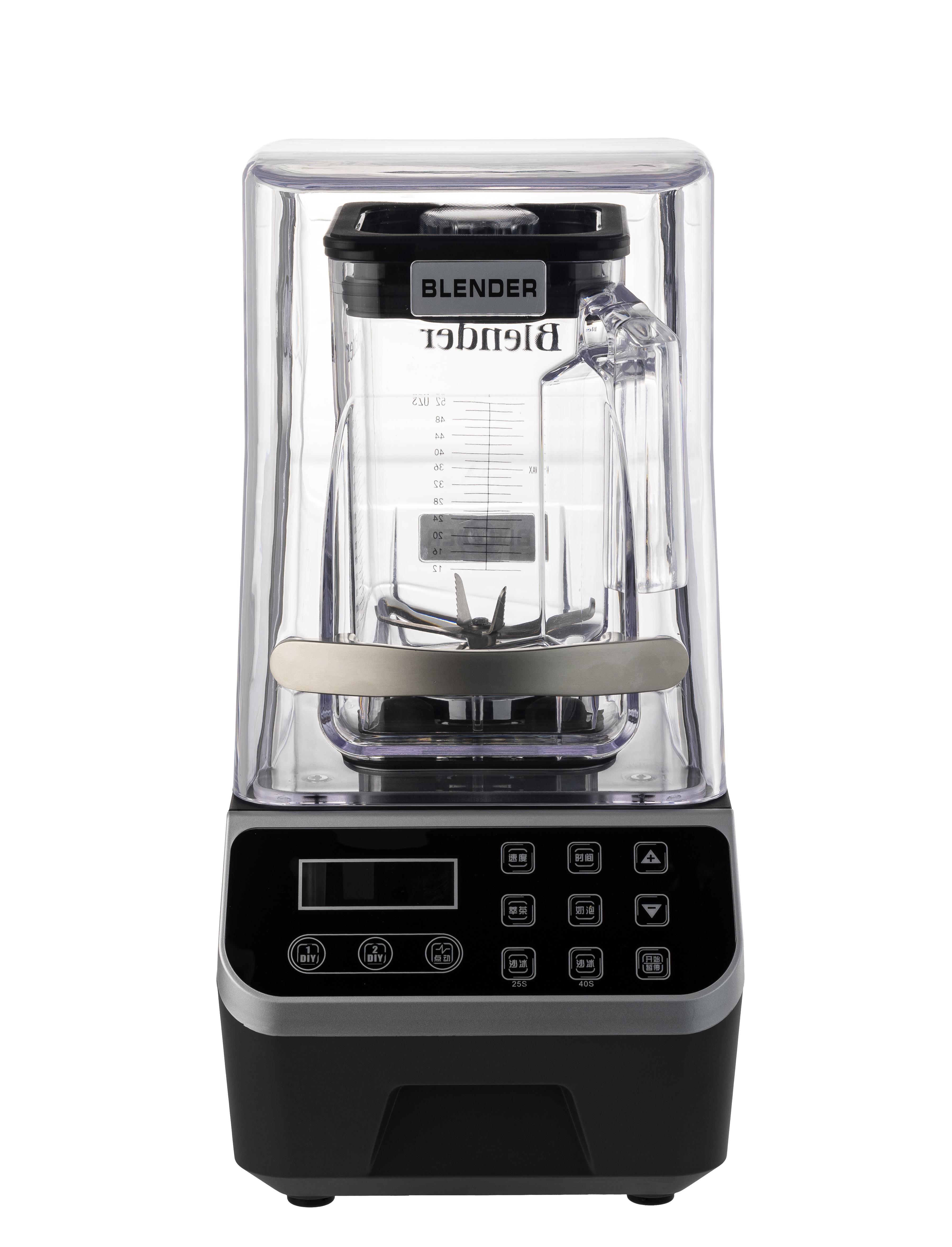 combine-K68TS Yüksek Hızlı Ticari Karıştırıcı Hepsi Bir Arada Profesyonel 9 Hız & 5 Buton Fonksiyonu Sarsıntılar ve Smoothie'ler için
