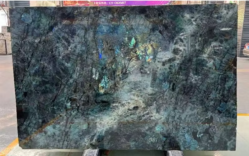 Labradorite Blue Granite Slabs