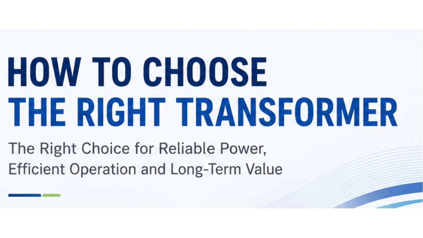 How to Choose the Right Transformer for Your Application