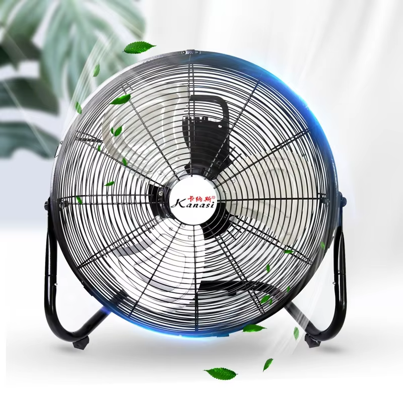 12 14 16 18 20 " Inch AC Factory Price Electric Cooper Motor Industrial Powerful Metal Best Floor Ventilador Air Circulator Fan manufacture