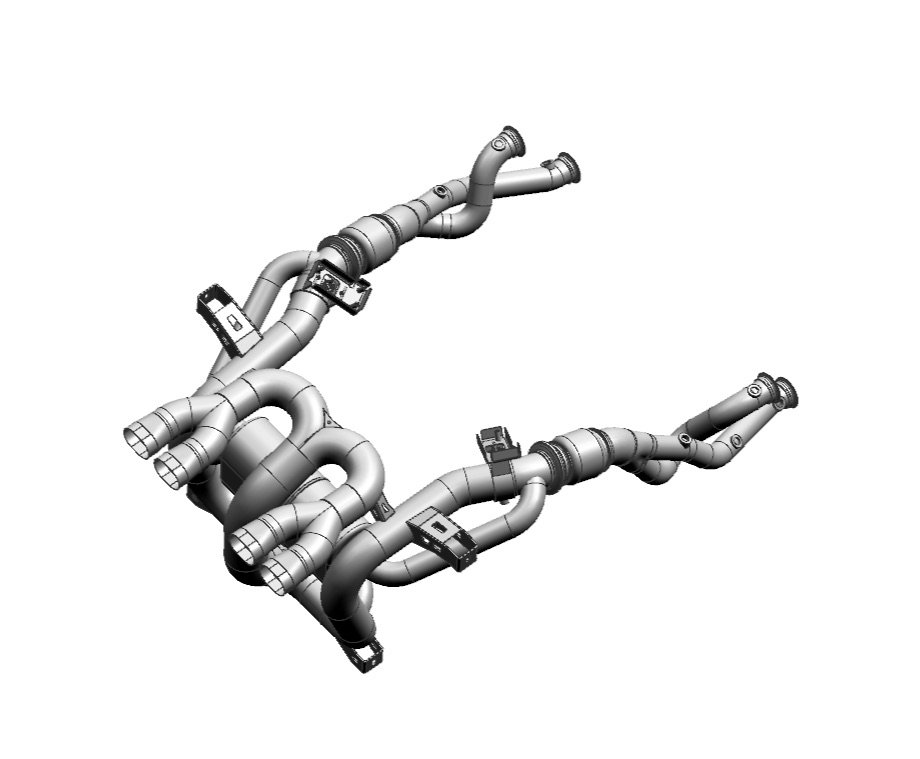 Revuelto Downpipe – Precision-Engineered Performance Upgrade