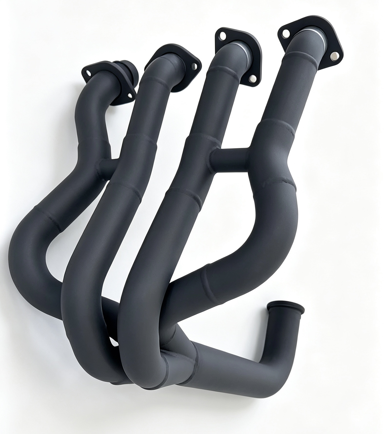 Why equal length header delivers better power performance than unequal one?